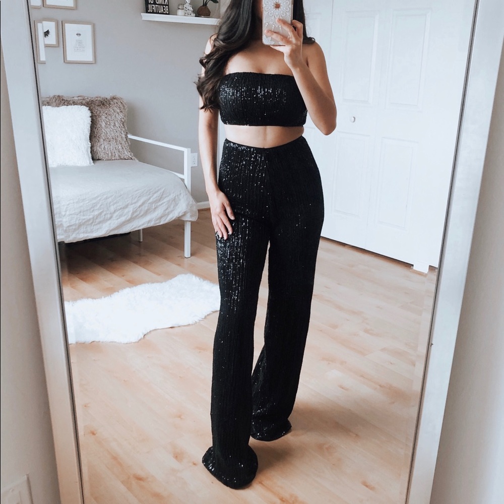 FINAL MARKDOWN‼️ Glam Sequin Set
